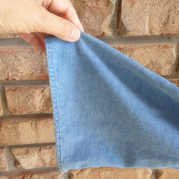 Cloth & Stone Anthropologie Ombree Tie Back Top with Bell Sleeves. - Picture 3 of 8